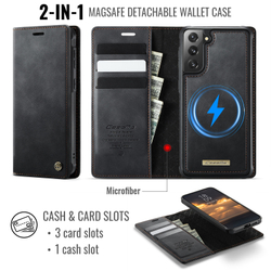 Чехол-кошелек CaseMe 2 in 1 MagSafe Samsung Galaxy S21 FE