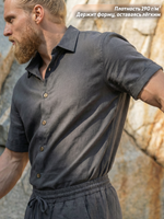 Летний костюм мужской с брюками LEGENDA Urban графитовый