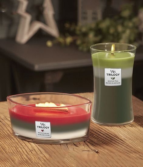 Спелые ягоды, ароматическая свеча эллипс, WoodWick