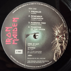 Винтажная виниловая пластинка LP Iron Maiden (Japan 1980) (No Obi) Charlotte The Harlot