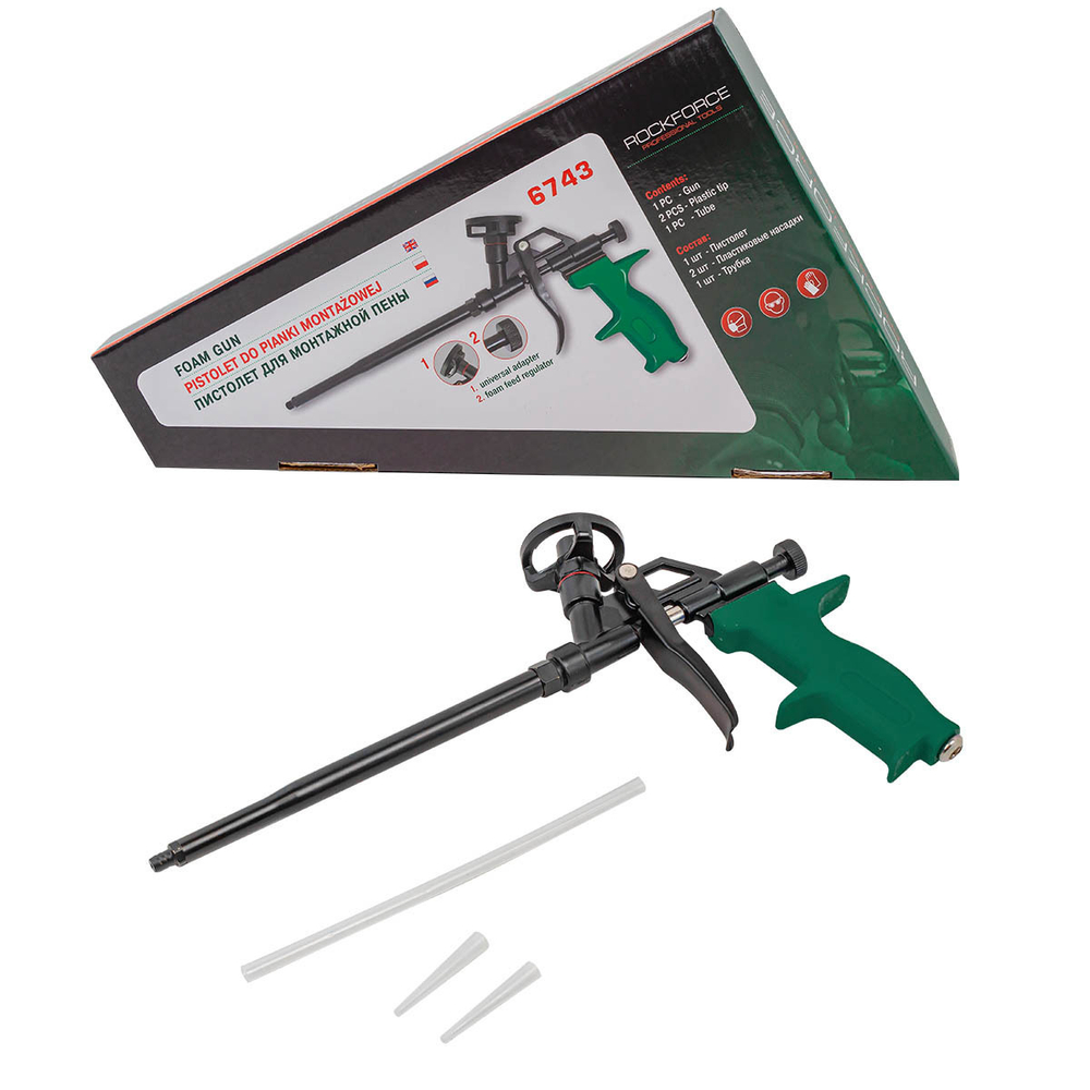 Пистолет для монтажной пены RockForce##Rock FORCE RF-6743