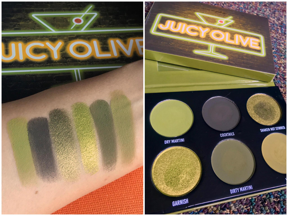 Give Me Glow Juicy Olive palette