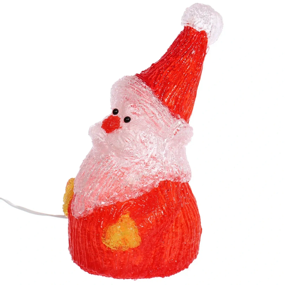 Фигура светодиодная «Снежный гном» 13*13*27,5 см, 20 ламп LED, авторежим, 220V, Белый