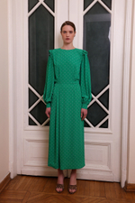 Платье «Сирень 2.0», зелёный