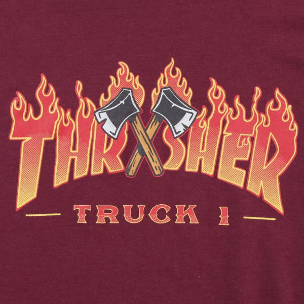 Футболка Thrasher Truck 1 (maroon) артикул: - купить в магазине Дайс