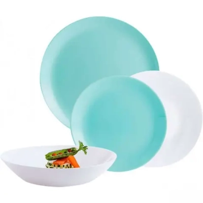 Набор столовой посуды «Лайт БЛЮ&УАЙТ» 18 предметов P5912