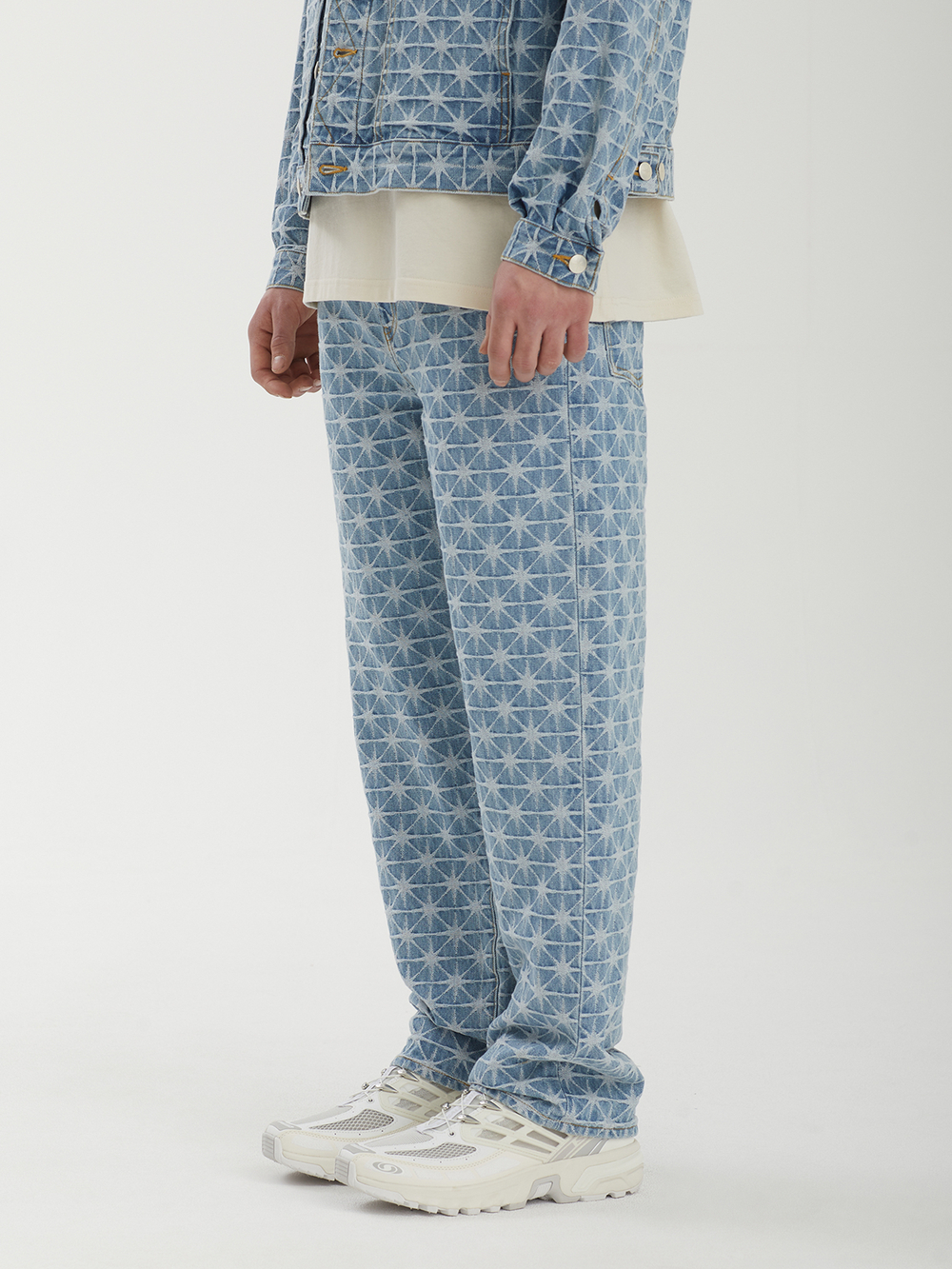 Мужские Джинсы (Regular Fit) Sparkle Monogram