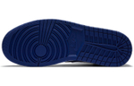 Air Jordan 1 Mid 'White Deep Royal Blue'