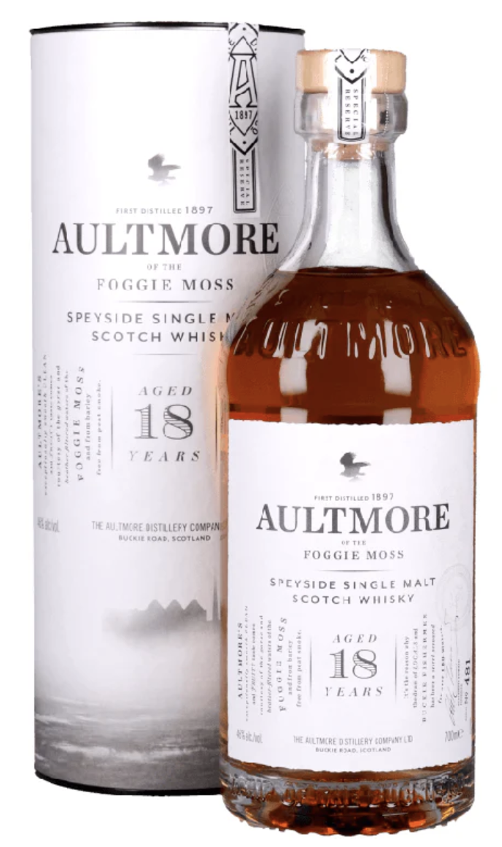 Виски Aultmore 18 Years Old, 0.7 л.