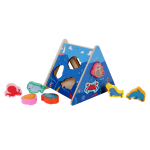 Развивающая игрушка деревянная Бизидомик Океан, коробка C-41735