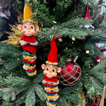 Обезьянка новогодняя