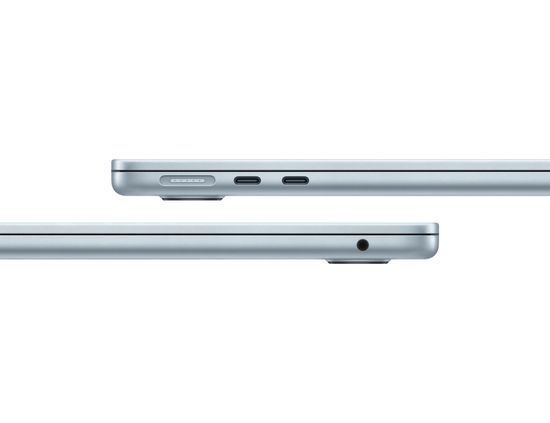 Ноутбук Apple MacBook Air 13.6 (2025) M4 16/256 ГБ Небесно-голубой (MC6T4) Sky Blue