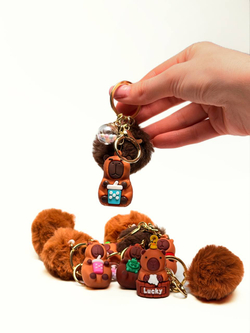 Брелок "Капибара" 4-5 см оптом