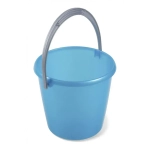 Ведро Соло 3л перламутровое бирюзовое С630БИР (комплект 19 шт)