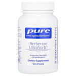 Pure Encapsulations, Berberine UltraSorb ™, 550 мг, 60 капсул