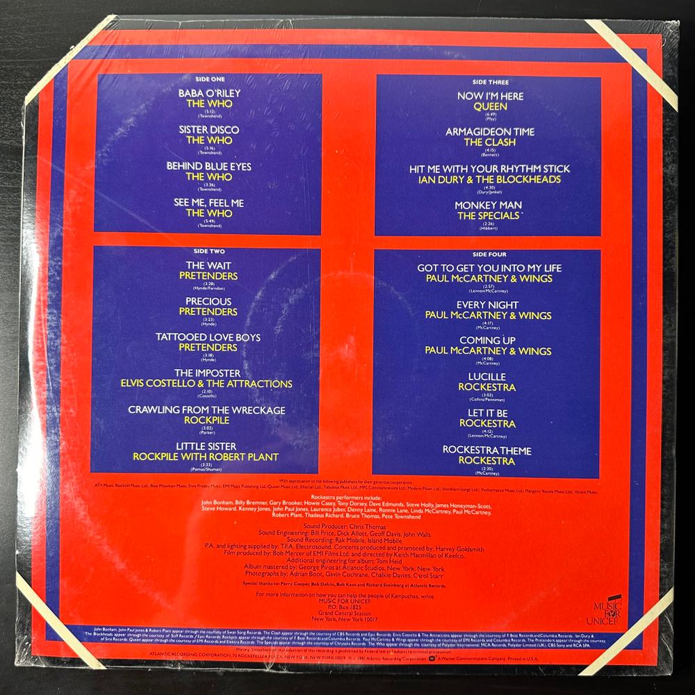 Сборник Concerts For The People Of Kampuchea 2LP (США 1981г.)