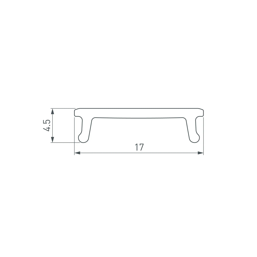 Экран СEIL-S14-SHADOW-2000 FLAT OPAL (Arlight, Пластик) 042097