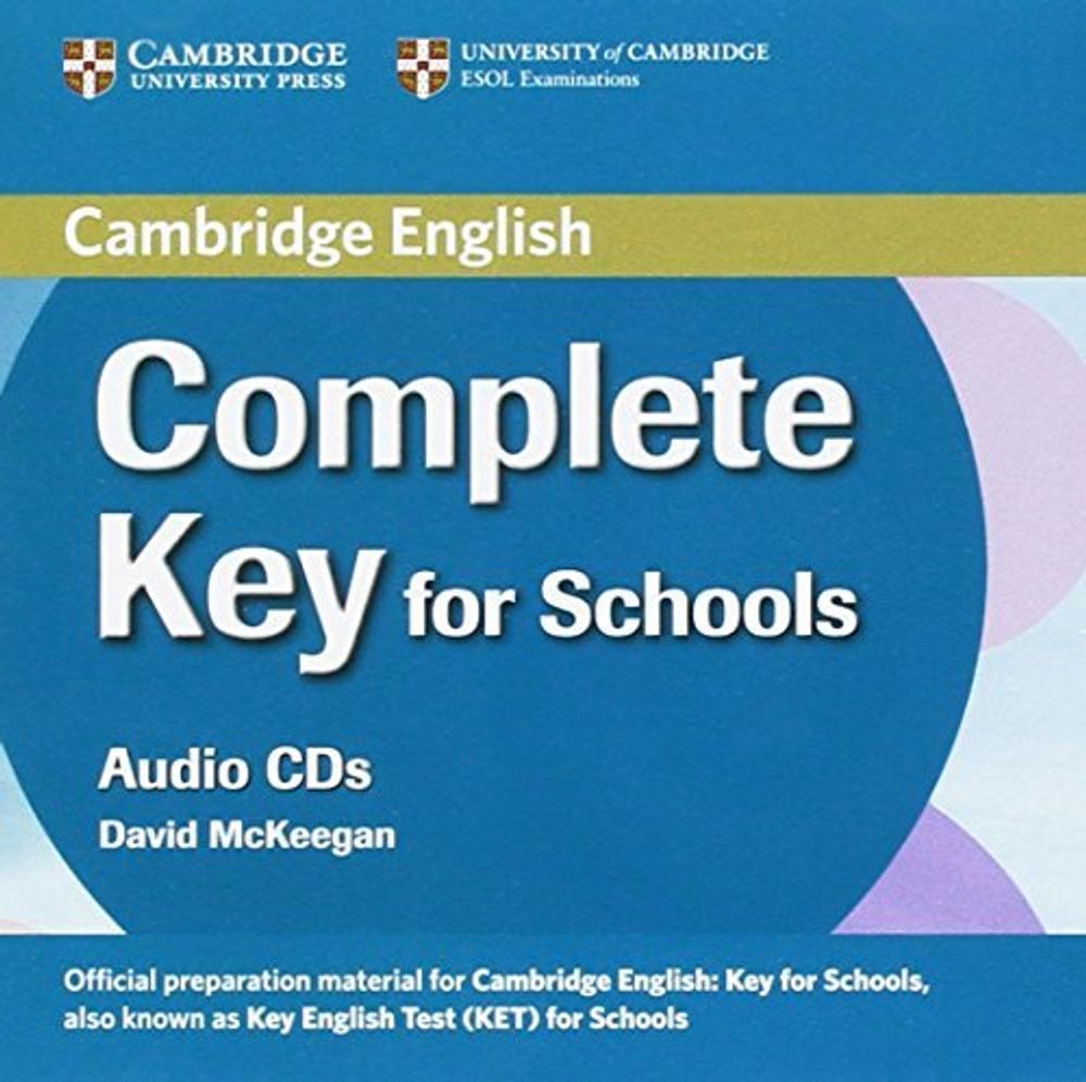 Complete Key for Schools Class Audio CDs (2)