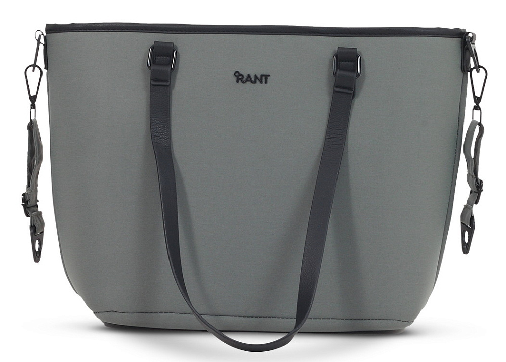 Детская коляска Rant Teo Soft 3 в 1 с автокреслом Cruise Grey Olive