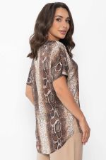 Блуза Морган (коричневая) Б14031-16М LT Collection