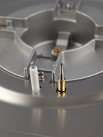 Газовая варочная панель 4 конфорки, нержавейка, с Wok-конфоркой, Электроподжиг, Газ-контроль, Решетки из чугуна, Macbi MBH64WXI.V2-SS