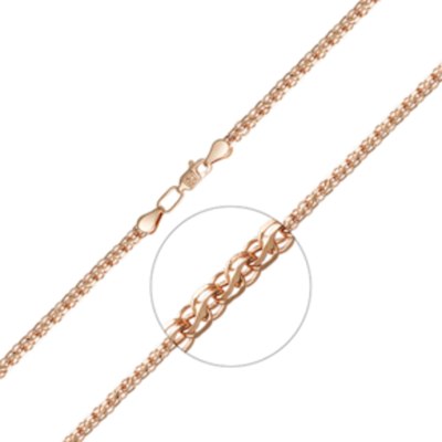 Цепь из красного золота Артикул: 21-4235-060-1110-19