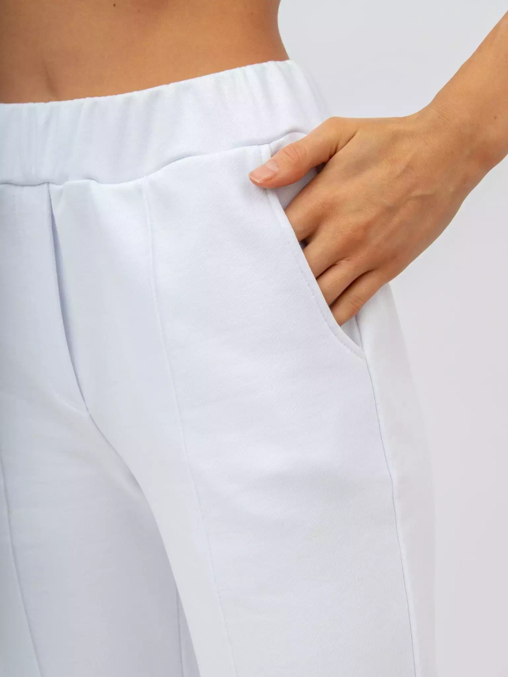 Джоггеры женские Anyday Jogging Pants 01, цвет белый