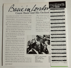 Винтажная виниловая пластинка LP Count Basie Orchestra In London (Japan 1980) (Obi)