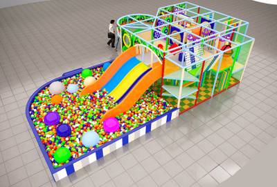 Игровая комната с лабиринтом «Летний Городок»
