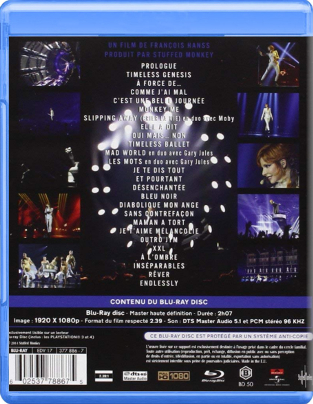 Mylene Farmer / Timeless 2013 Le Film (Blu-ray)