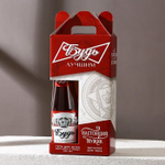 Подарочный набор «Будь лучшим!»: гель для душа и мочалка