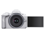 Беззеркальный фотоаппарат Canon EOS R50 Kit RF-S 18-45mm IS STM, белый