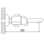 Смеситель для ванны Oute T72 T7202