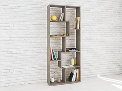 Стеллаж Ромео-8, ясень анкор темный