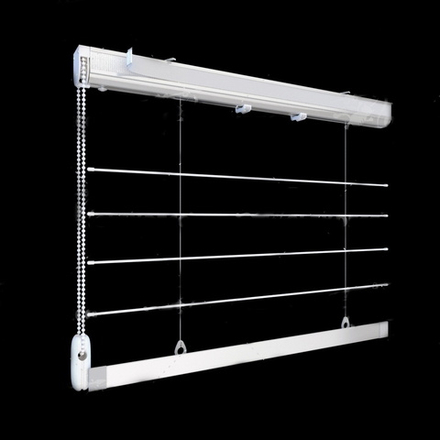 Карниз для тяжелых римских штор Мадрид, цвет белый (длина 290 см)