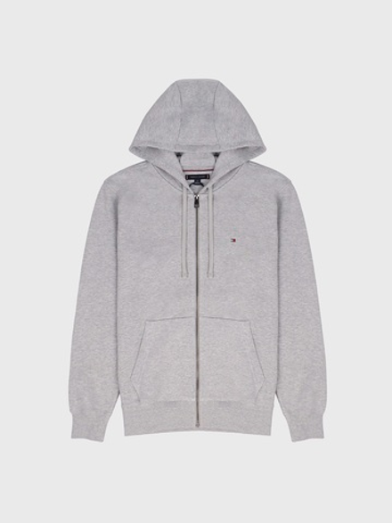 Худи на молнии Tommy Hilfiger Classic Zip Light Grey Heather