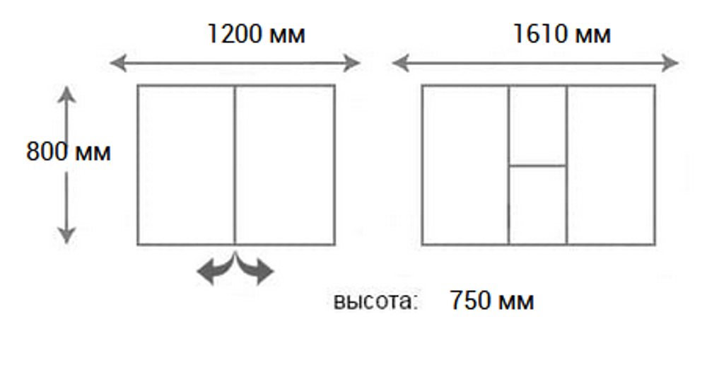 Стол раздвижной BORG 80х120(+41) (Оникс/эмаль белый муар)