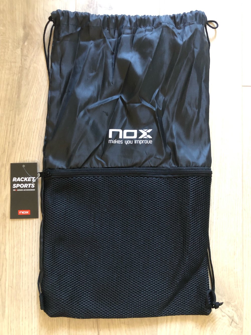 Ракетка для пляжного тенниса AR10 TEMPO Nox с Итальянским нанесением "Glipper"