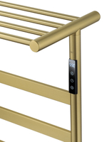 Полотенцесушитель электрический WONZON & WOGHAND ESSEN, Брашированное золото (WW-A403-BG)