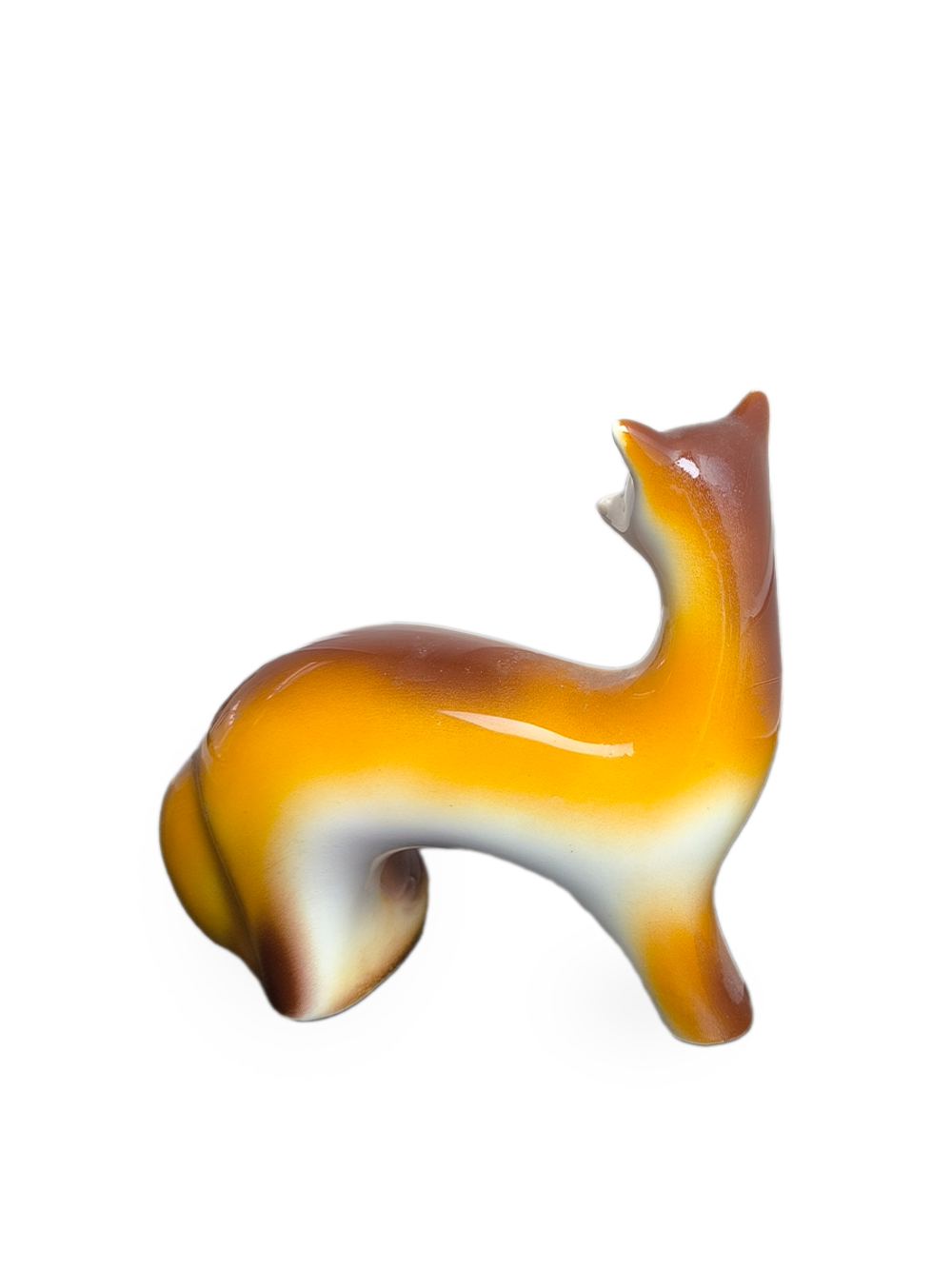 Фаянсовая статуэтка "Соболь" (ЗиК "Конаково")