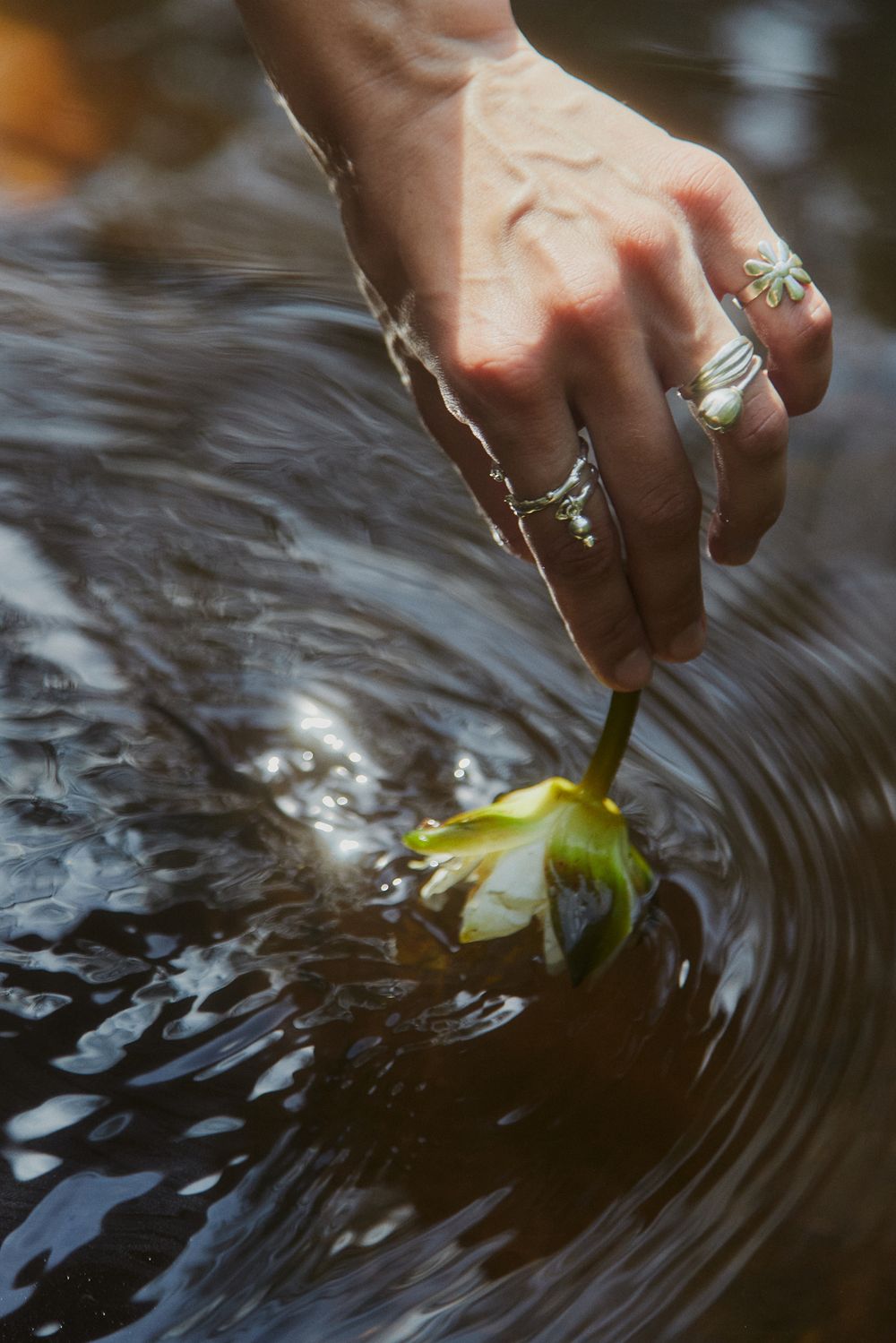 Кольцо Тюльпан