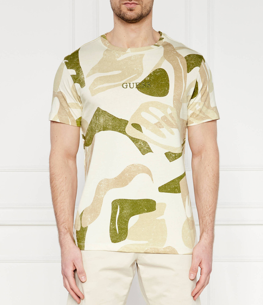 Футболка AOP GUESS - зеленый(M4GI13 I3Z14)