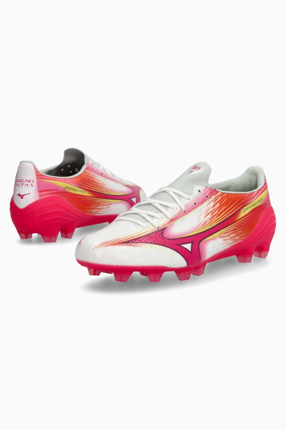 Бутсы Mizuno Alpha III Pro FG - розовый