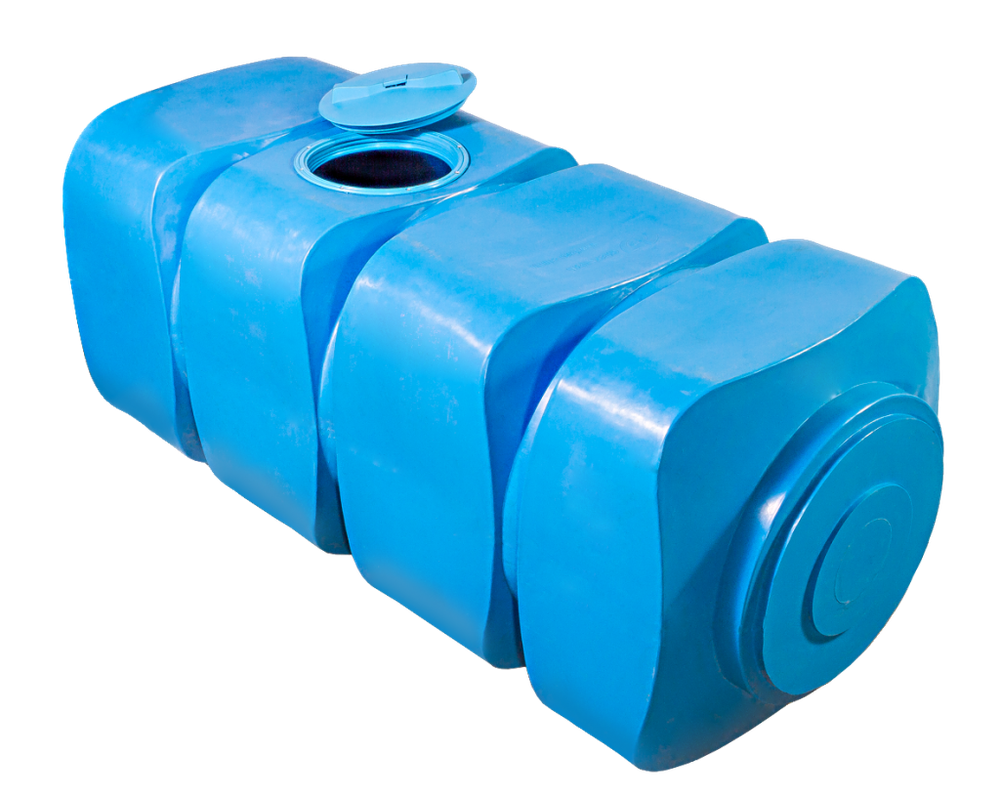 Емкость ГУ1000 Хромов 920 л. горизонтальный (1990x780x780см;синий) - арт.560972