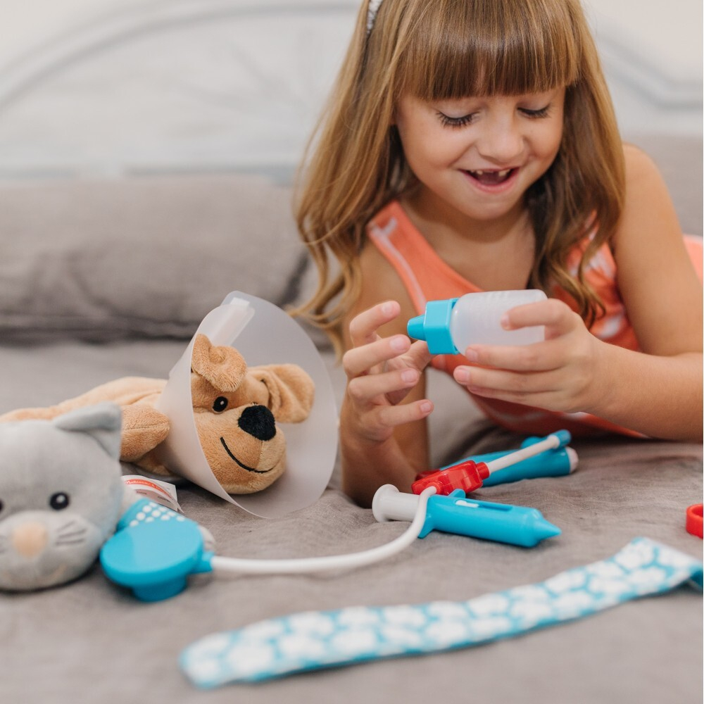Melissa & Doug - ВЕТЕРИНАРИЯ с плюшевыми животными + аксессуары 20155241