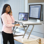Настольная платформа Ergotron WorkFit-T (33-397-062 / 33-397-085), Белый