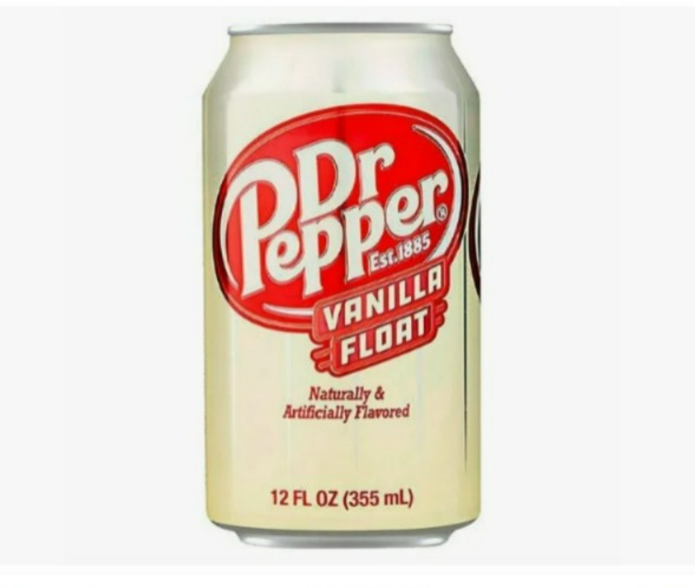 Напиток Dr.Pepper Vanilla Float, б/а с/г, 355 мл, 12шт Америка  АТ