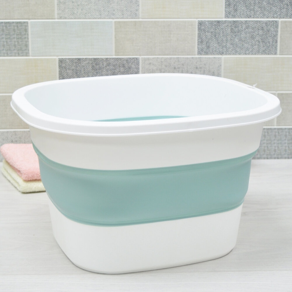 Таз 18л складной для ног "Флекс", цвет в ассортименте