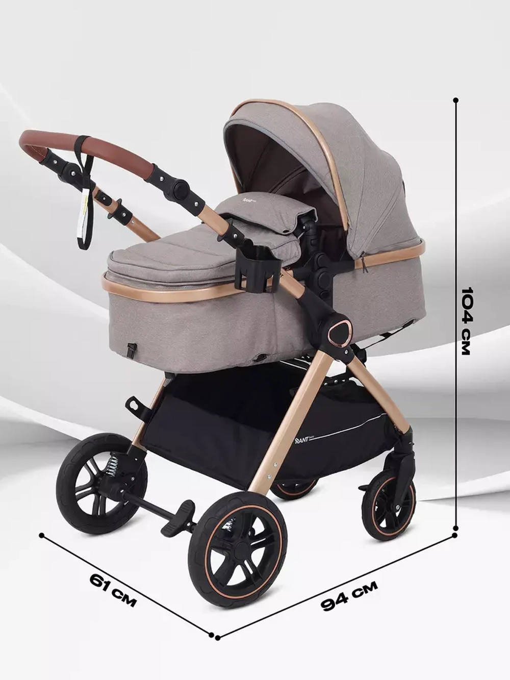 Коляска детская RANT basic "ROLLER " (2в1) RA161