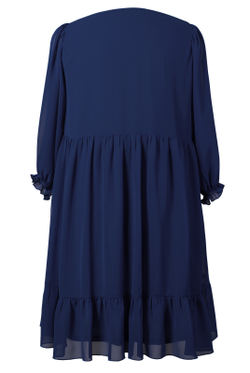 Платье женское 4017АП, темно-синий #284ТС054017АП